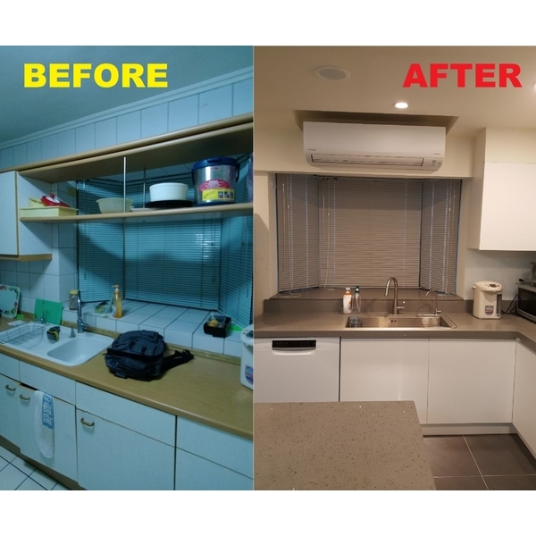 舊廚翻新,德盟居家設計坊