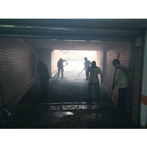 地下道瀝青舖設工程