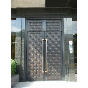特殊造型鑄鋁大門