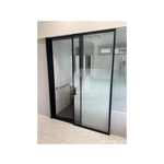 鋁框隔間玻璃  玻璃空間規劃 玻璃隔間 店面玻璃 鋁框玻璃門片 鋁框隔間玻璃安裝-昕采玻璃有限公司