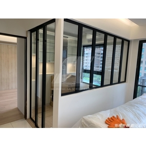鋁框拉門 鋁框摺疊門 同步鋁框拉門 防晃拉門 幽靈門 旋轉門
