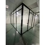 辦公室鋁合金隔間鋁框玻璃門工程 - 昕采玻璃有限公司