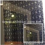 Logo客製化 製作 彩繪玻璃 行事曆噴圖 玻璃加工 - 昕采玻璃有限公司