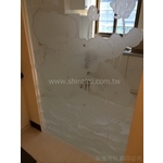 立體噴砂玻璃 雕刻玻璃 玻璃隔間   膠合玻璃  白膜玻璃 - 昕采玻璃有限公司