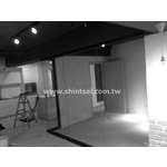 辦公室玻璃 玻璃門 鋁框玻璃隔間 空間玻璃 美髮店 - 昕采玻璃有限公司