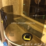 彎曲玻璃 大廳玻璃 戶外玻璃 圍牆玻璃 - 昕采玻璃有限公司