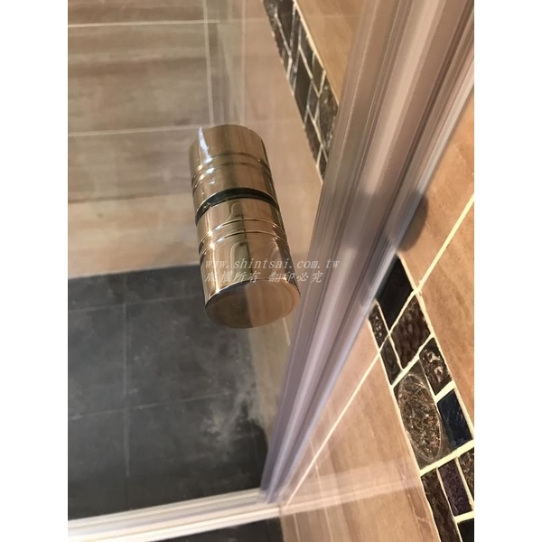 淋浴間玻璃工程 淋浴間乾濕分離 無框式淋浴間