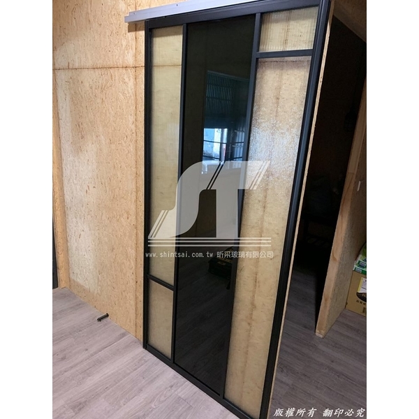 鋁框玻璃拉門 懸吊玻璃門 鋁框橫拉門 滑門