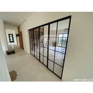 鋁框拉門 鋁框懸吊拉門 鐵框活動拉門 鐵框屏風