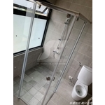 淋浴拉門  無框玻璃  L型淋浴間  一字型淋浴間 乾溼分離 - 昕采玻璃有限公司