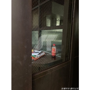 鋼絲玻璃 黑框拉門 鐵框拉門 細鋁框懸吊門