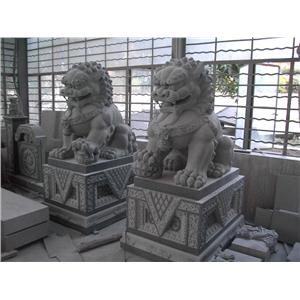 石獅子雕刻 , 威霖石雕工程有限公司