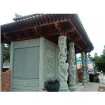 廟宇石柱雕刻 - 威霖石雕工程有限公司