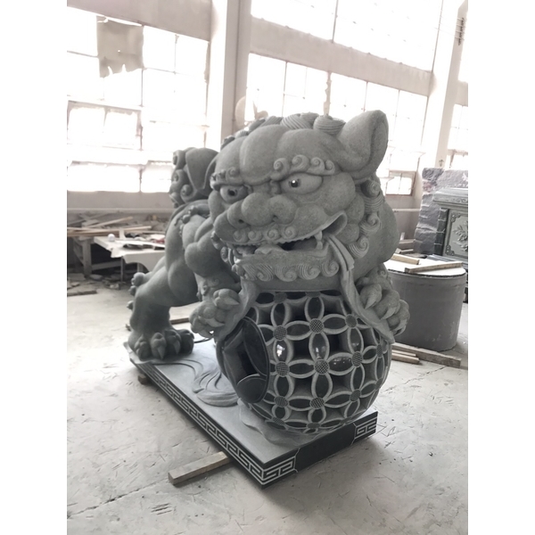 石獅雕刻,威霖石雕工程有限公司