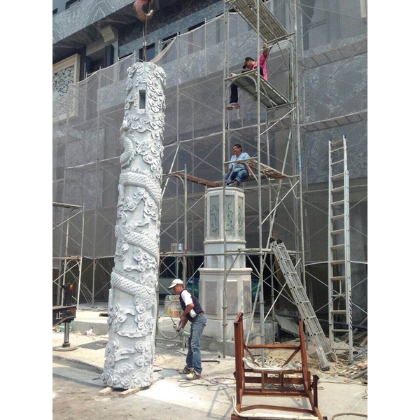 現代建築石雕石柱工程 現代建築石雕石柱工程,威霖石雕工程有限公司