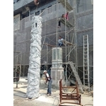 現代建築石雕石柱工程 - 威霖石雕工程有限公司