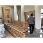 檜木-祖先、神佛龕 - 威霖石雕工程有限公司