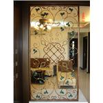 鍛造門花玻璃隔間 , 永新鍛造鋁門窗行