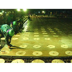 高平整粉光地坪