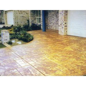 立體壓花地坪,全成園藝材料行