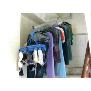 單懸吊活動摺合伸縮衣架安裝實例 , 潔展實業有限公司