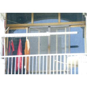 單懸吊活動摺合伸縮衣架安裝實例 , 潔展實業有限公司