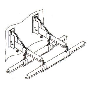 雙懸吊活動摺合伸縮衣架 , 潔展實業有限公司