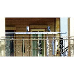 雙懸吊活動摺合伸縮衣架安裝實例 , 潔展實業有限公司