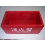滅火器放置盒-雙入木製 , 保家消防器材行