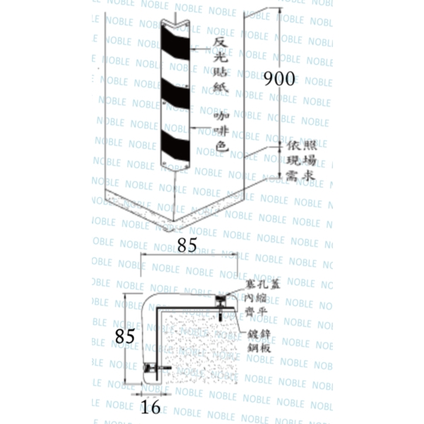 GM-85 PU防撞條-碩立停車設備股份有限公司