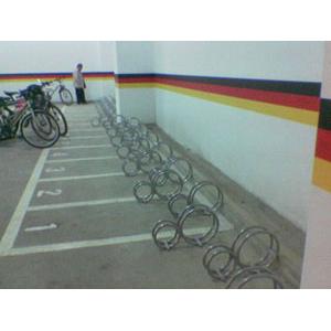 腳踏車位架