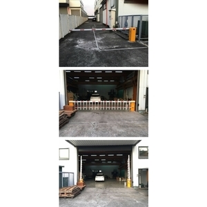 臺中藝威 電動柵欄機NB-350F及裙擺式柵欄機NB-350FB工程