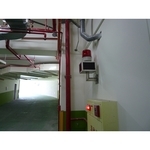 壹傳媒大樓(台北市內湖區) NB-707B出車注意燈箱 - 碩立停車設備股份有限公司