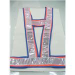 無網反光背心03(橘底藍邊白條) , 十大行有限公司