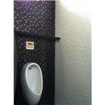 【新永興磁磚】浴室設計黑白系列馬賽克實景 - 新永興磁磚建材行