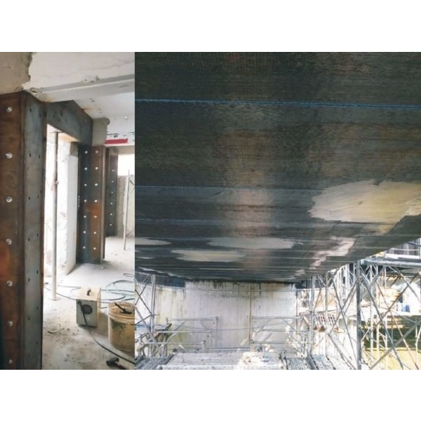 補強工程施工 6張