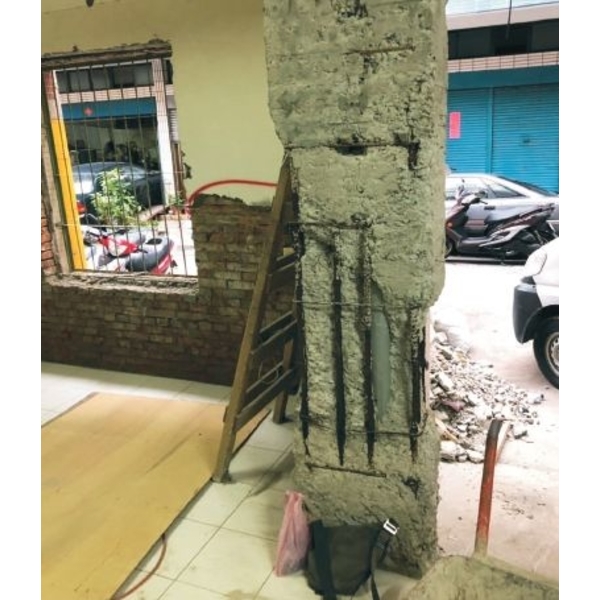 補強工程施工 6張