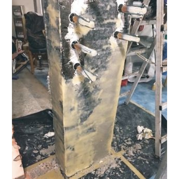 補強工程施工 6張