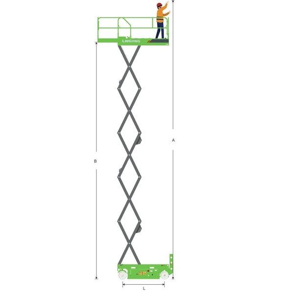 LS0507EM 自行剪叉式高空作業平台（電驅）-宏欣起重有限公司