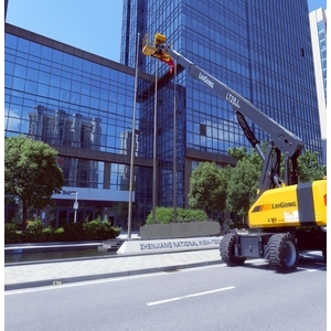 LT28J-LT28JG4 直臂式高空作業平台 柴動 , 宏欣起重有限公司