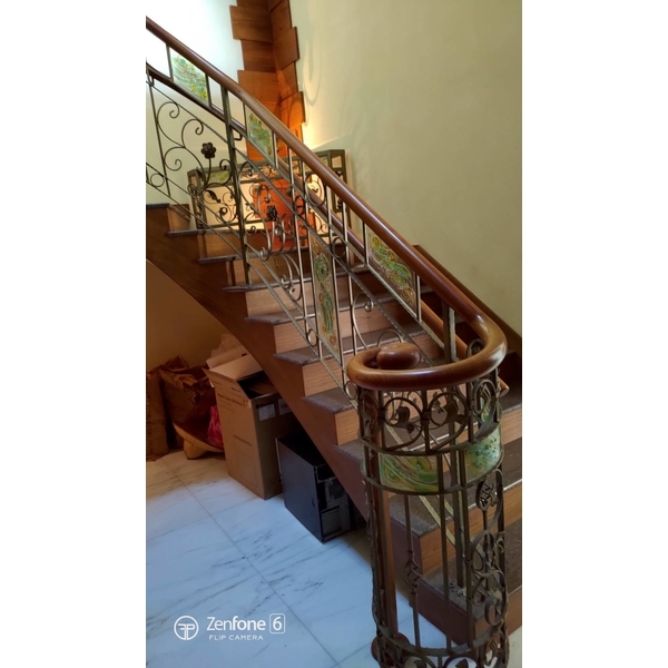 鍛造扶手樓梯 3張-百昱鋼鐵有限公司