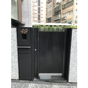 鍛造庭院小門