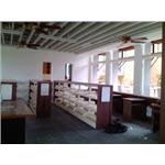 輕鋼架暗架天花板-牡丹圖書館施工-3 - 錠瑩企業有限公司