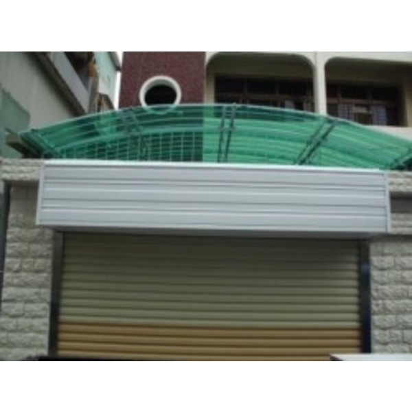 外捲式鍍鋁鋅捲門烤漆封箱,振東專業捲門工程行