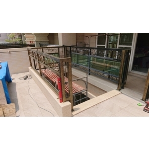 鍛造欄桿 部分修改 安裝