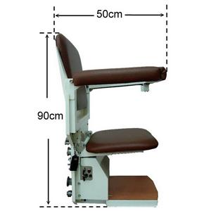 椅子側面展開尺寸 , 騰城科技有限公司