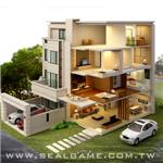 45度透視圖 - 邏輯空間工作室