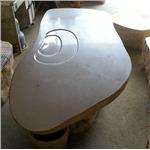 創意茶盤石桌椅