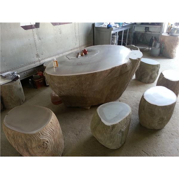 創意茶盤石桌椅1,磊昇園藝石材有限公司
