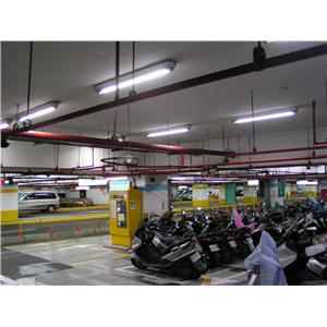 LED燈安裝實例-公有停車場